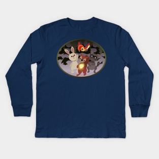 Rudolph - Critters Kids Long Sleeve T-Shirt